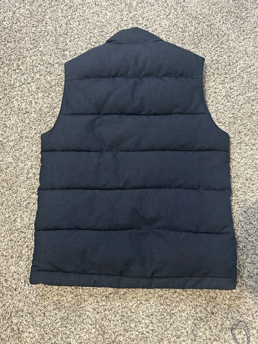 Banana Republic Men's Dark Navy Quilted Puffer Vest